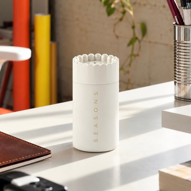 Aero Mini Pro diffuser in a styled home setting
